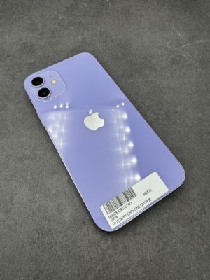 IPHONE 12 128G 紫 電池100% (2675) 無盒