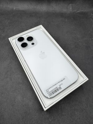 IPHONE 16PRO 128G 白 電池90% (9110) 有盒