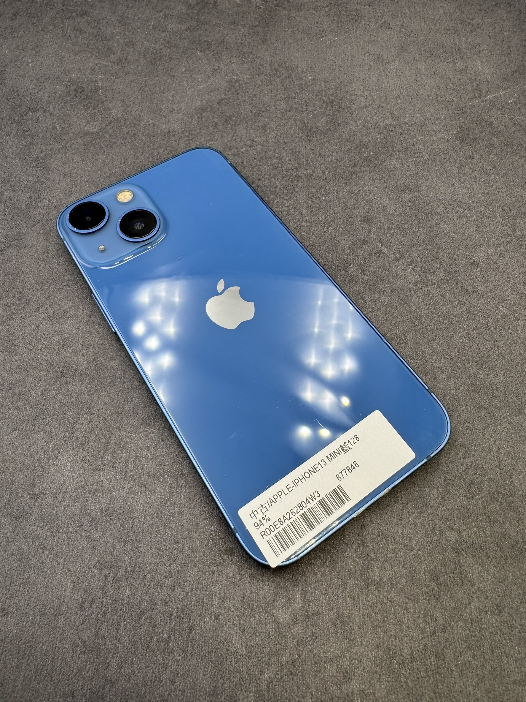 IPHONE 13MINI 128G 藍 電池94% (7848) 無盒