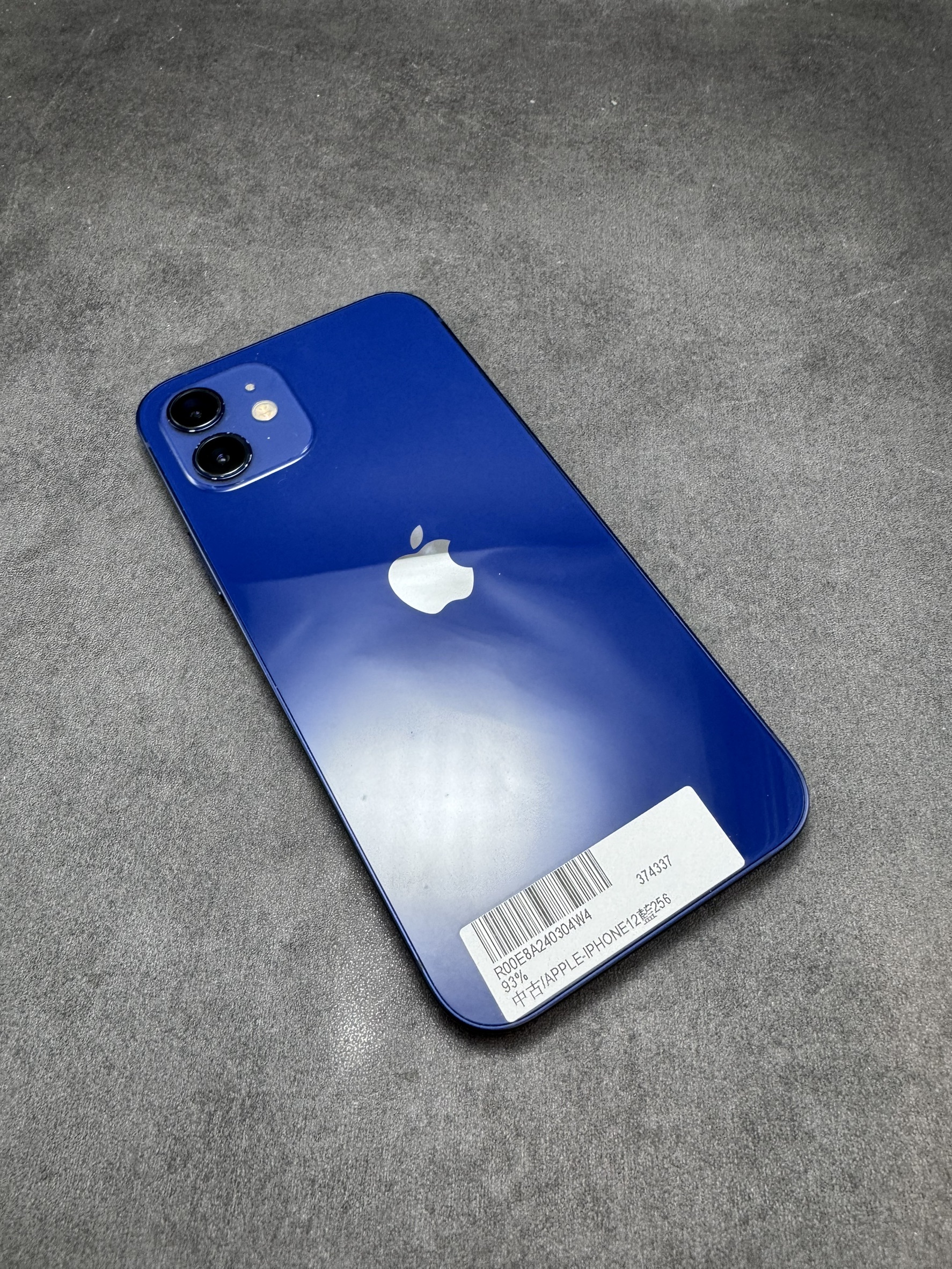 IPHONE 12 256G 藍 電池93% (4337) 無盒