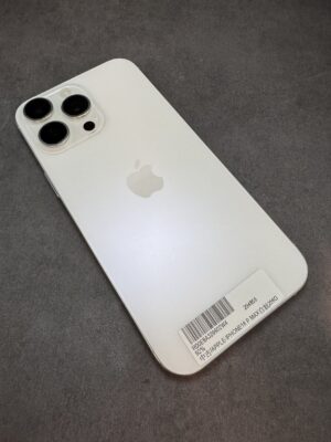 IPHONE 16PROMAX 256G 白 電池92% (4856) 無盒