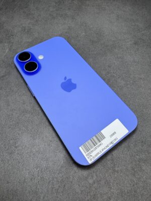 IPHONE 16 128G 藍 電池93% 保固2026/03/17 (0958) 無盒