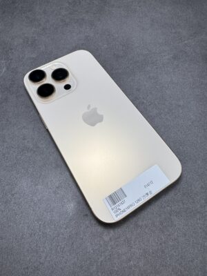 原廠整新機IPHONE 16PRO 128G 金 電池100% 保固2027/02/23 (4712) 無盒