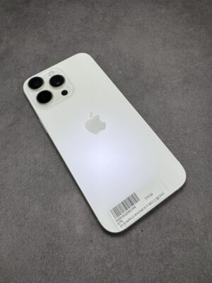 IPHONE 16PROMAX 256G 白 電池91% (9159) 無盒