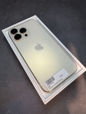 IPHONE 14PROMAX 256G 金 電池96% (6964) 有盒