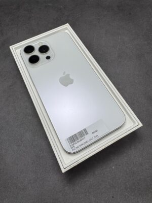 IPHONE 15PROMAX 256G 白 電池98% (7621) 有盒