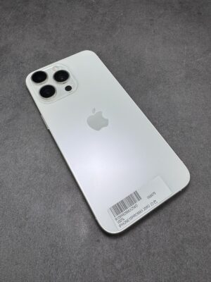 IPHONE 15PROMAX 256G 白 電池100% (8879) 無盒