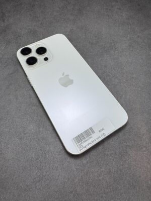 IPHONE 15PROMAX 256G 白 電池100% (3652) 無盒