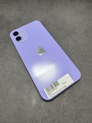 IPHONE 12 128G 紫 電池100% (3501) 無盒