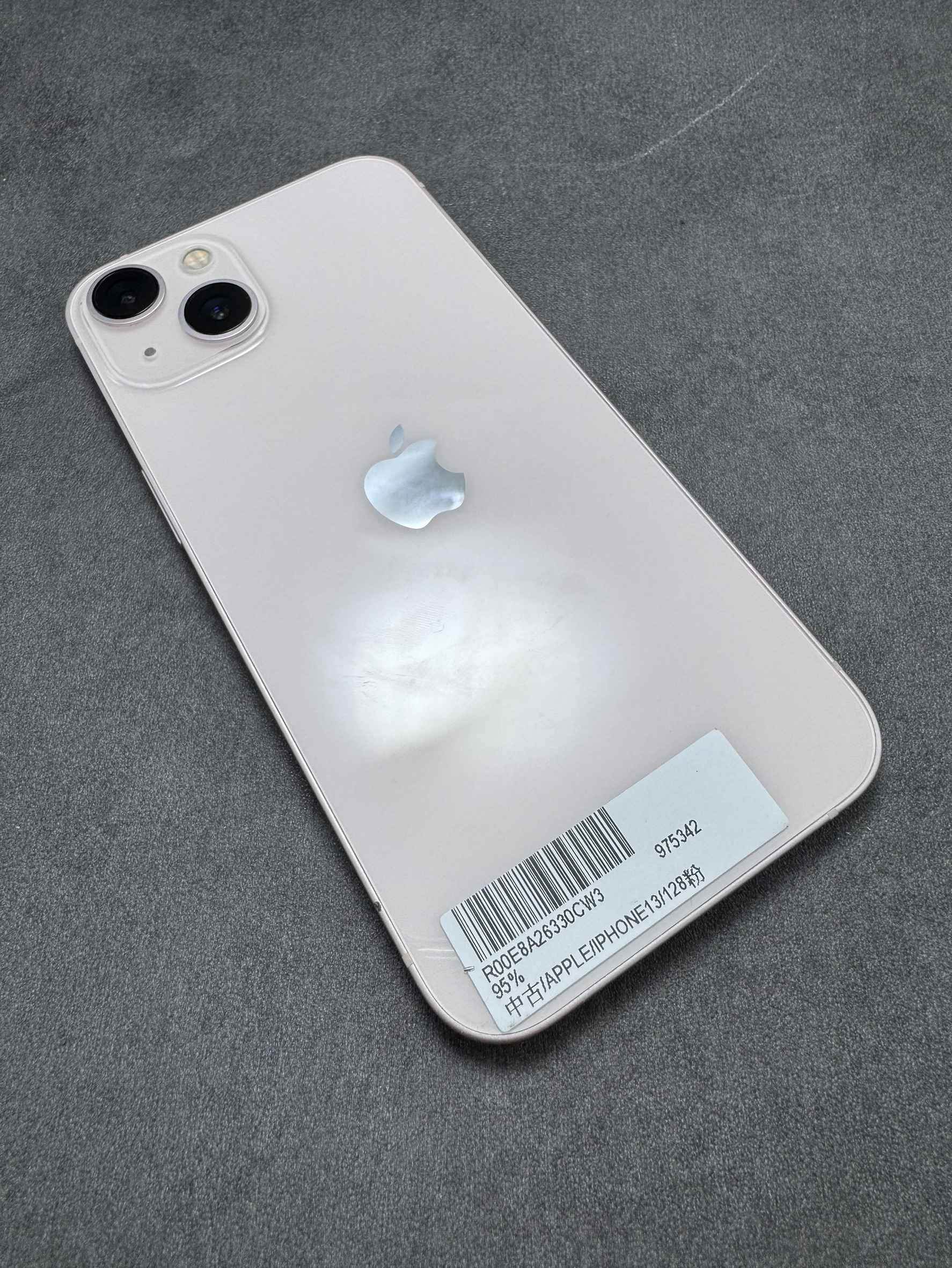 IPHONE 13 128G 粉 電池95% (5342) 無盒