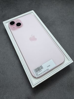 IPHONE 15PLUS 256G 粉 電池88% (6880) 有盒