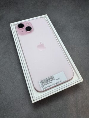 IPHONE 15 128G 粉 電池96% (9526) 有盒