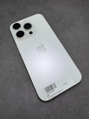 IPHONE 15PRO 256G 白 電池96% (3127) 無盒
