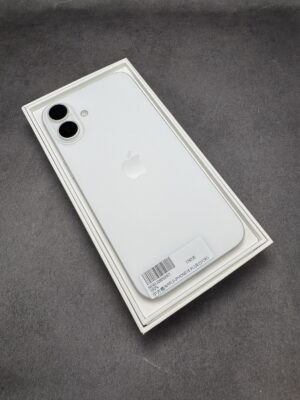 IPHONE 16PLUS 128G 白 電池100% 保固2026/12/25 (8335) 有盒