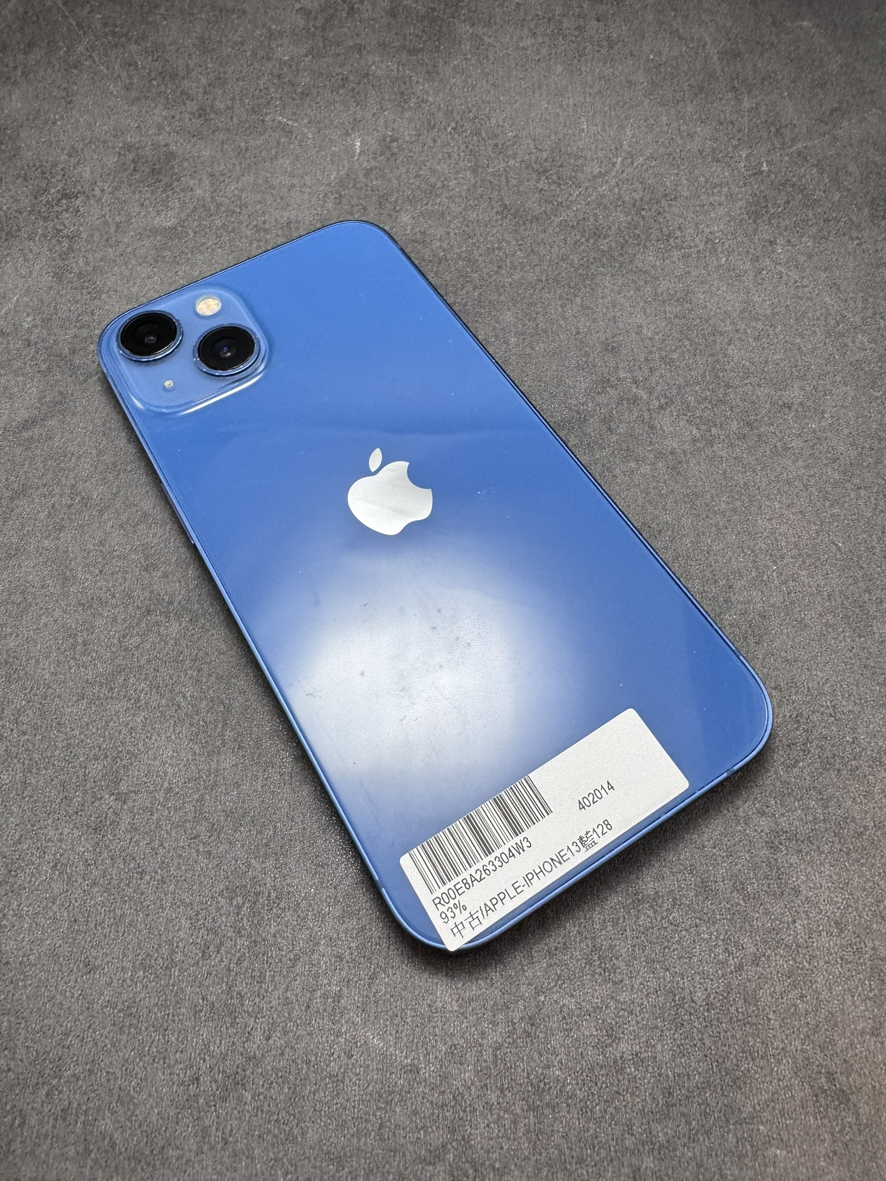 IPHONE 13 128G 藍 電池93% (011243) 無盒
