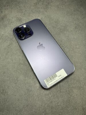 IPHONE 14PROMAX 128G 紫 電池93% (012253) 無盒