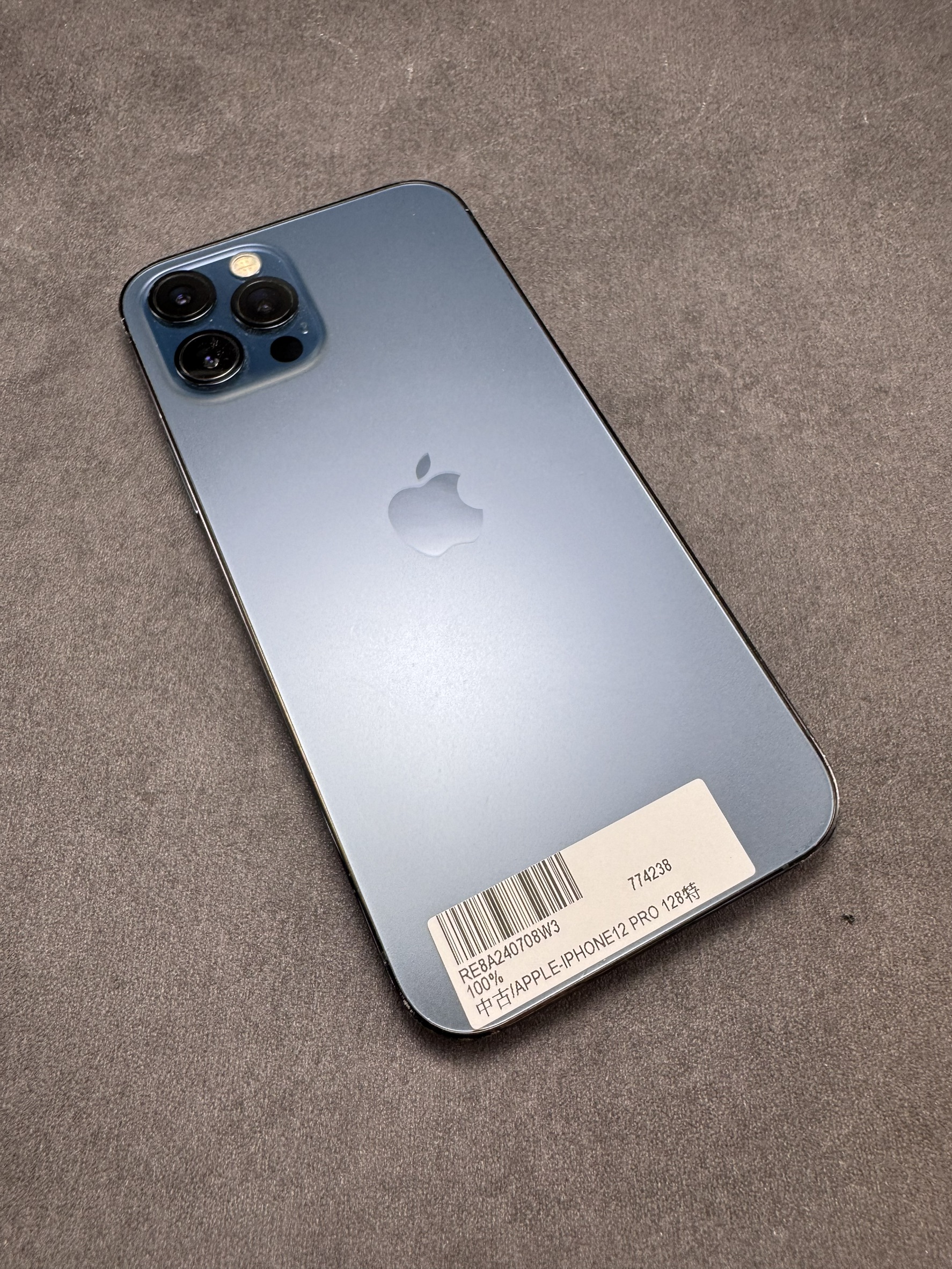 IPHONE 12PRO 128G 藍 電池100% (213283) 無盒