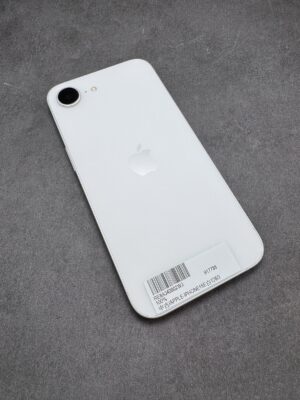 IPHONE 16E 128G 白 電池100% 保固2027/02/11 (718263) 無盒