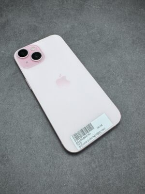 IPHONE 15 128G 粉 電池100% (114243) 無盒