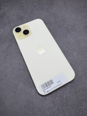 IPHONE 15 256G 黃 電池85% (610233) 無盒