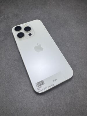 IPHONE 15PRO 128G 白 電池98% (612293) 無盒