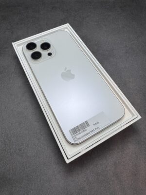 IPHONE 15PROMAX 256G 白 電池96% (814203) 有盒